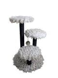 Premium Triple Round Top Scratching Post