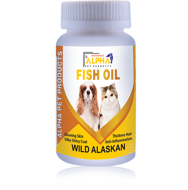 Alpha Wild Alaskan Fish Oil Capsule | Hair & Skin Supplement | 30 capsules