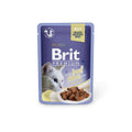 Brit Jelly Pouch Beef Fillets 85g