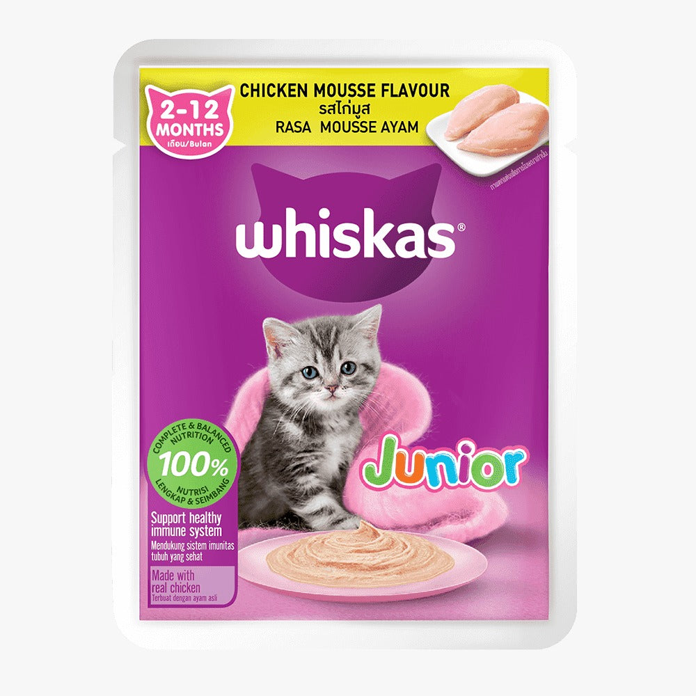 Whiskas Kitten Jelly Pouch 80g