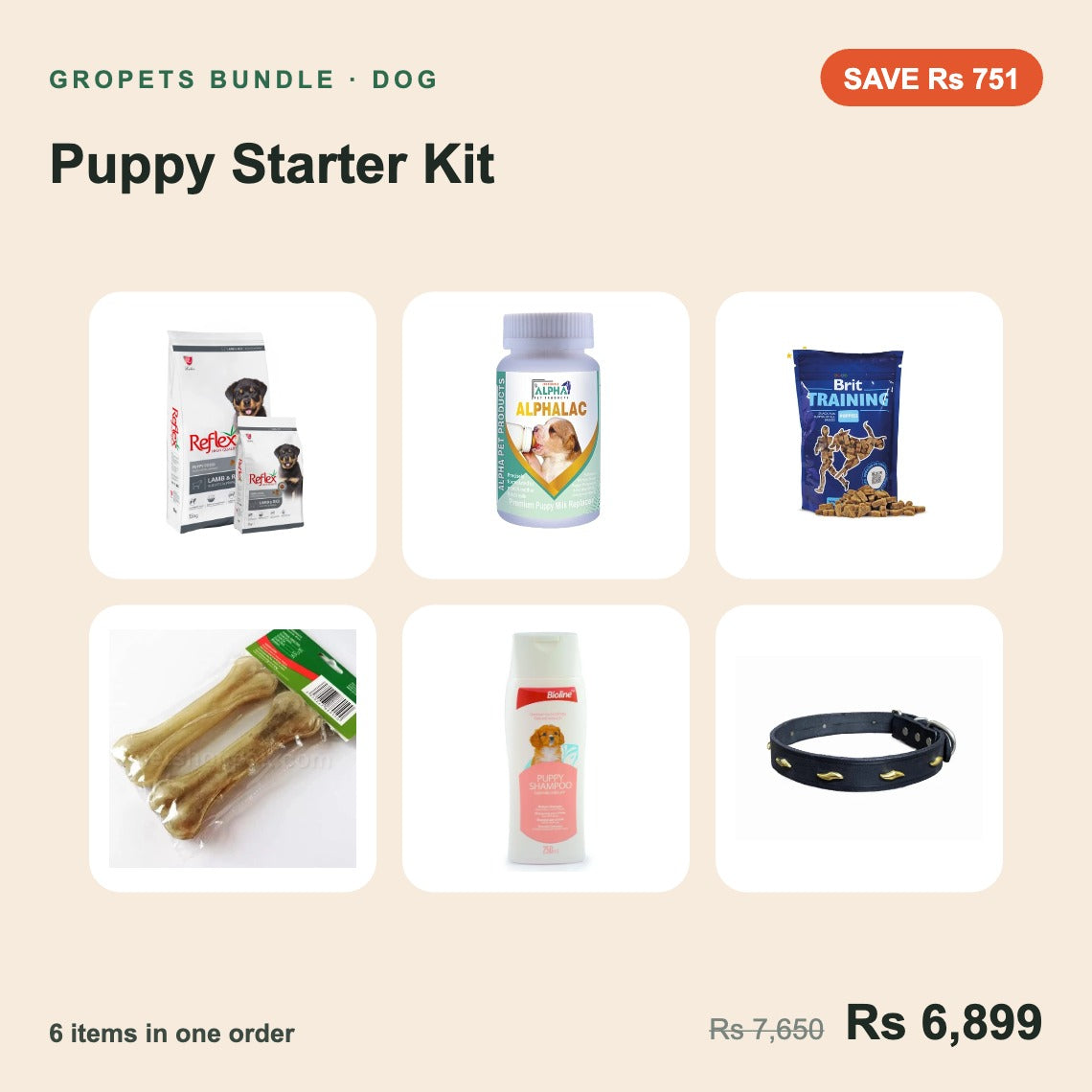 Puppy Starter Kit bundle